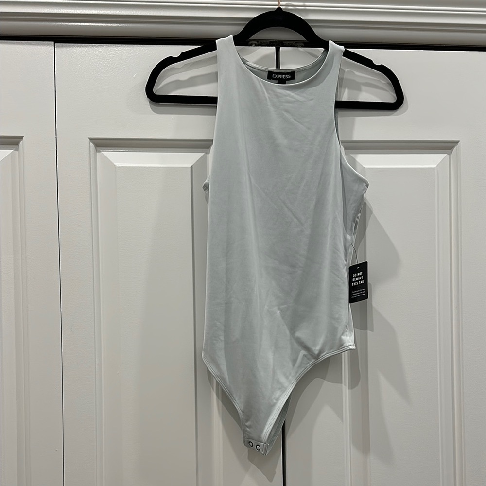 Express Women's Mint Green Bodysuit NWT